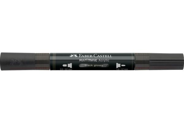 FABER-CA. Acrylmarker 1-3mm 185998 black glossy