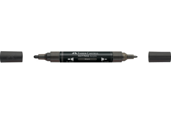 FABER-CA. Acrylmarker 1-3mm 185999 black – Bild 2