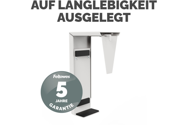 FELLOWES Thin Cli.Halterung untertisch 100136876 Weiss – Bild 3