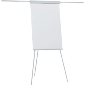 FRANKEN Flipchart X-tra!Line 68x105cm EL-FC22 hellgrau mit Seitenarmen