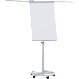 FRANKEN Flipchart ECO 68x105cm F2400/N hellgrau mobil