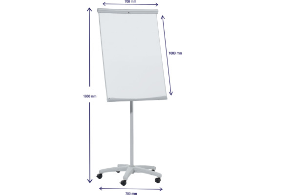 FRANKEN Flipchart 70x100 cm FC91 U-Act!Line, mit Rollen – Bild 3