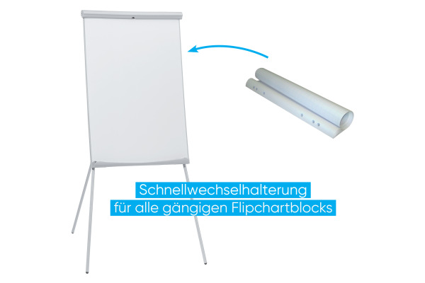 FRANKEN Flipchart 70x100 cm FC93 U-Act!Line, ohne Rollen – Bild 4