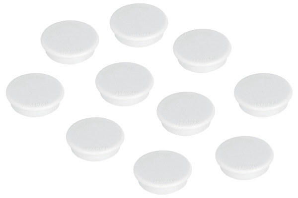 FRANKEN Magnete 32mm HM30 09 weiss 10 Stück – Bild 3