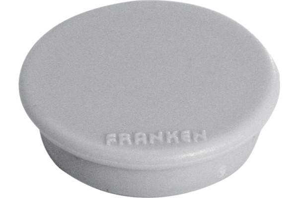 FRANKEN Magnete 32mm HM30 12 grau 10 Stück