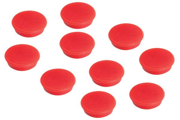 FRANKEN Magnete 38mm HM38 01 rot 10 Stück – Bild 3