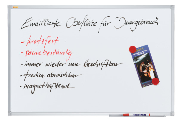 FRANKEN Whiteboard 200x100cm SC3204 X-tra!Line emailliert – Bild 4