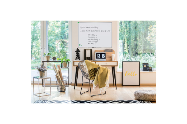 FRANKEN Schreibtafel 45x60 cm SC924560 U-Act!Line, Stahl emailliert – Bild 4