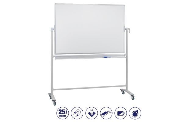 FRANKEN Stativdrehtafel 120x90cm ST201 grau emailliert – Bild 2