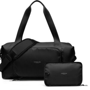 GASTON Lightweight Packable Duffle LWPDFFBK Black