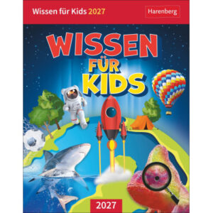 HARENBERG Abreisskalender 2027 210470027 Wissen für Kids DE 12.5x16cm