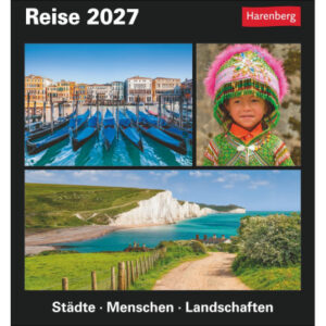 HARENBERG Abreisskalender 2027 210500027 Reise DE 15.4x16.5cm