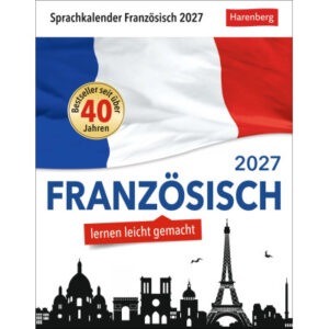 HARENBERG Abreisskalender 2027 211090027 Französisch DE, FR 12.5x16cm