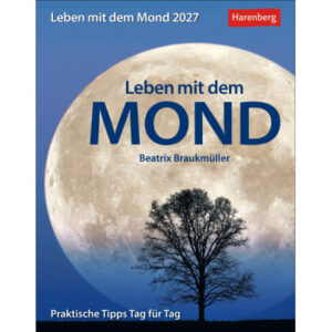 HARENBERG Abreisskalender 2027 289930027 Leben mit Mond DE 12.5x16cm