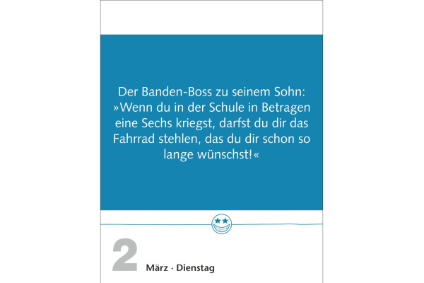 HARENBERG Abreisskalender 2027 330975927 Beste Witze DE 11x14cm – Bild 2