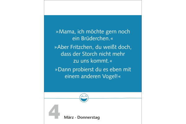 HARENBERG Abreisskalender 2027 330975927 Beste Witze DE 11x14cm – Bild 4
