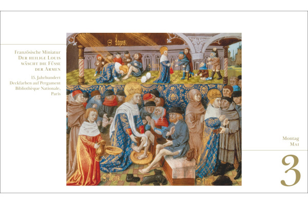 HARENBERG Tischkalender 2027 330980527 Kunst 23x17cm – Bild 3