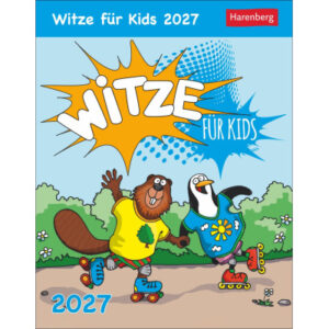 HARENBERG Abreisskalender 2027 330985127 Witze für Kids DE 12.5x16cm