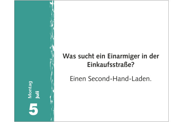HARENBERG Abreisskalender 2027 331001227 Witzirin DE 14x11cm – Bild 4