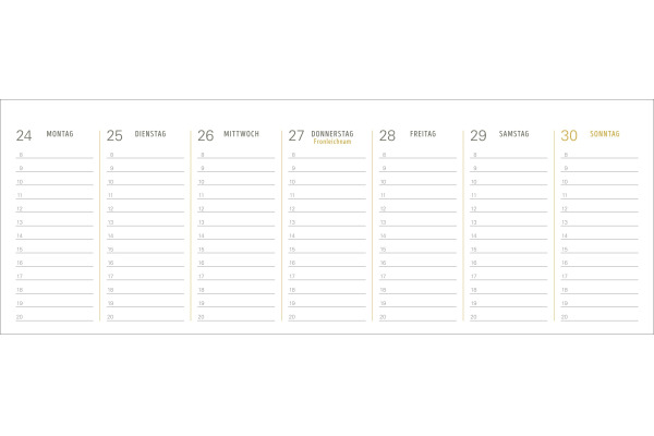 HARENBERG Pultkalender 2027 331023527 Katzen 29.9x11.1cm – Bild 4