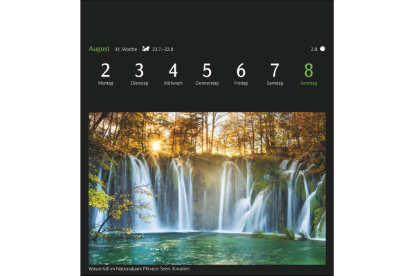 HARENBERG Postkartenkalender 2027 331025627 GEO Magische Natur 16x17.5cm – Bild 3