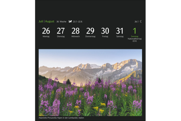 HARENBERG Postkartenkalender 2027 331025627 GEO Magische Natur 16x17.5cm – Bild 4