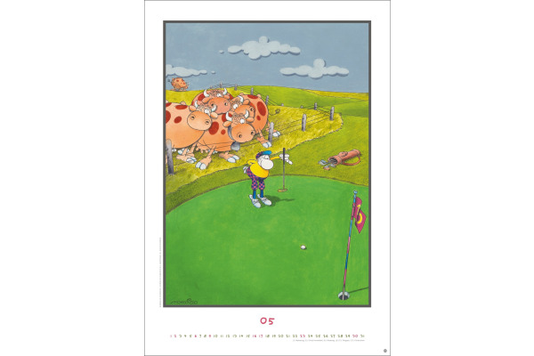 HEYE Bildkalender 2027 1200+27 Mordillo DE 37x53.5cm – Bild 4