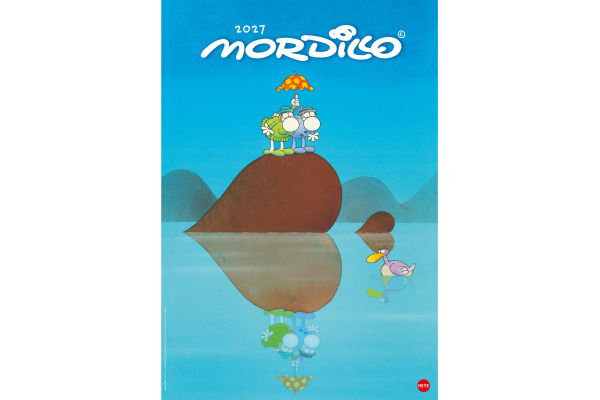 HEYE Bildkalender 2027 1200+27 Mordillo DE 37x53.5cm