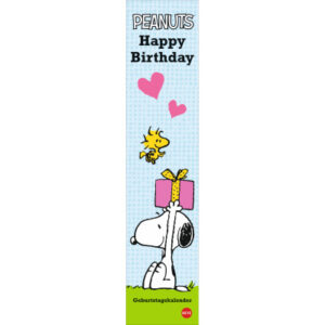 HEYE Geburtstagskalender 1909-06 Peanuts 11x49cm