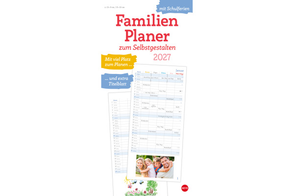 HEYE Familienpl.Selbstgestalt. 2027 20527+27 1M/1S DE 5 Spalten 21x45cm