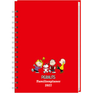 HEYE Familienagenda Peanuts 2027 21545+27 1W/2S DE 15.2x23.2cm
