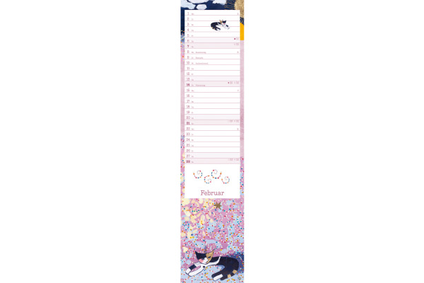 HEYE Monatsplaner Wachtmeister 2027 21894+27 1M/1S DE 11x49cm – Bild 3