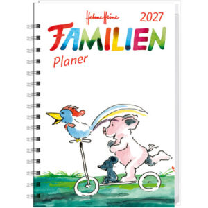 HEYE Familienagenda H. Heine 2027 22347+27 1W/2S DE 11.5x16.3cm