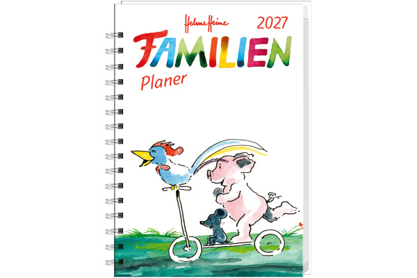 HEYE Familienagenda H. Heine 2027 22347+27 1W/2S DE 11.5x16.3cm