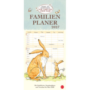 HEYE Familienplaner 2027 22802+27 Weisst du eigentlich
21x45cm