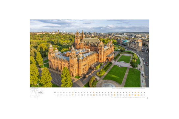 HEYE Bildkalender 2027 23159+27 Schottland DE 58x39cm – Bild 3