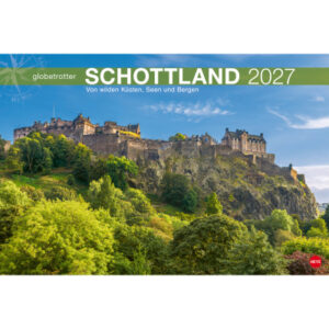 HEYE Bildkalender 2027 23159+27 Schottland DE 58x39cm