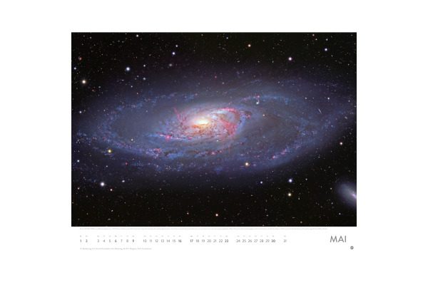 HEYE Bildkalender 2027 23229+27 Das Universum DE 44x34cm – Bild 3