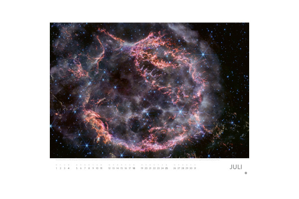 HEYE Bildkalender 2027 23229+27 Das Universum DE 44x34cm – Bild 4