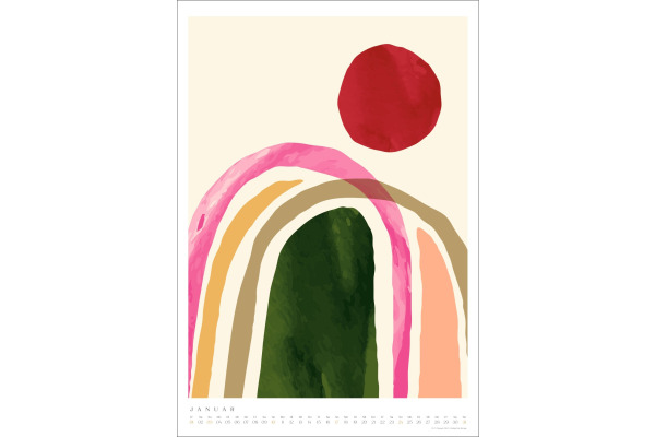HEYE Postkartenkalender 2027 23308+27 Gallery Wall 37x53.5cm – Bild 2