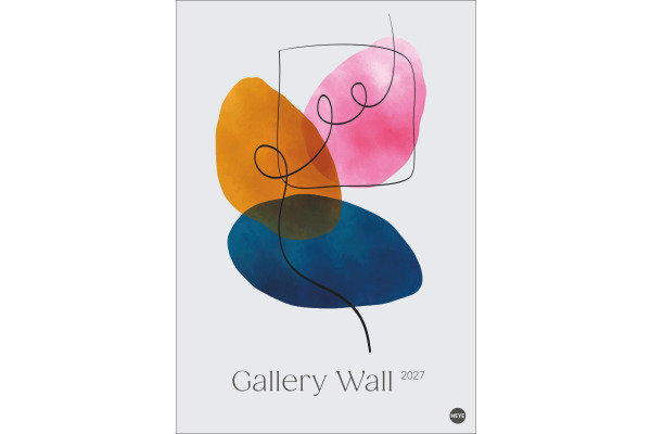 HEYE Postkartenkalender 2027 23308+27 Gallery Wall 37x53.5cm