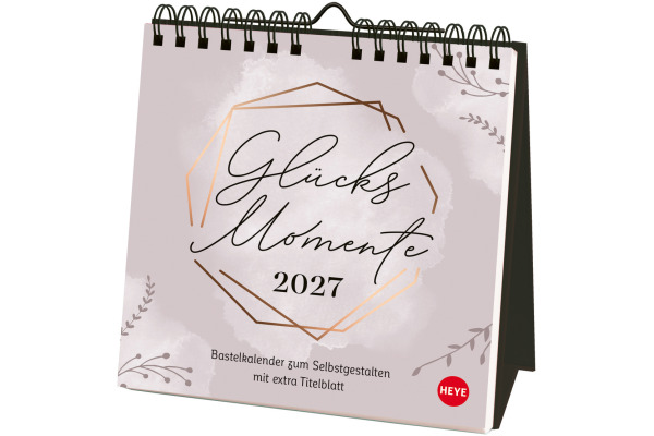 HEYE Kreativkalender 2027 23513+27 Glücksmomente 16x16.5cm