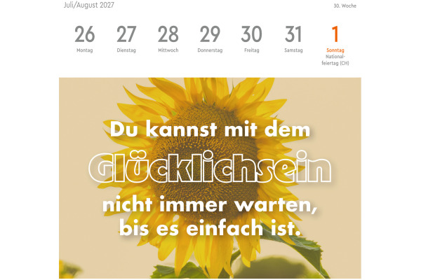 HEYE Postkartenkalender 2027 23558+27 Statements 16.5x17.7cm – Bild 3