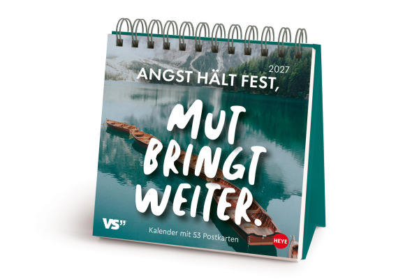 HEYE Postkartenkalender 2027 23558+27 Statements 16.5x17.7cm