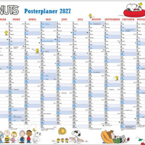 HEYE Posterplaner 2027 23670+27 Peanuts 68x48cm