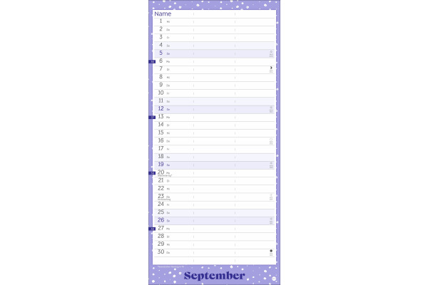 HEYE Planer für zwei 2027 23691+27 Happy Times 16x34.7cm – Bild 4