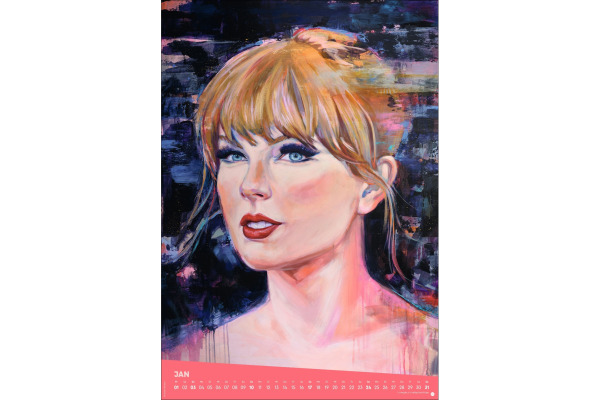 HEYE Bildkalender 2027 23705+27 Taylor Swift 37x53.5cm – Bild 2