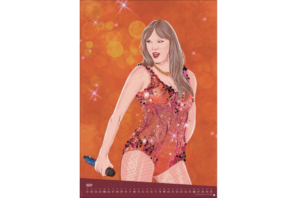 HEYE Bildkalender 2027 23705+27 Taylor Swift 37x53.5cm – Bild 4