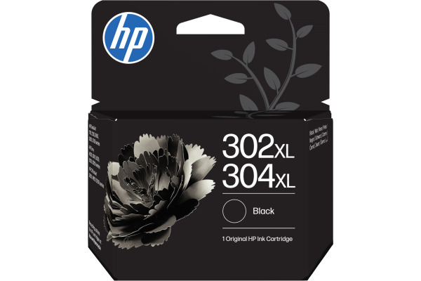HP Tintenpatrone XL 302/304 BK B7RT9AE OfficeJet 3830 300 Seiten