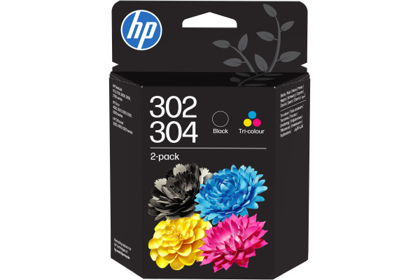 HP Combopack 302/304 BK/color B82L1AE OfficeJet 3830 120/100 Seiten